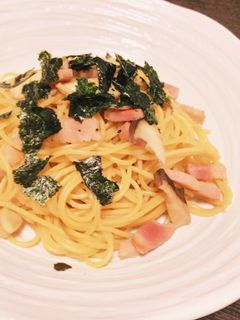 簡単!和風きのこパスタ-レシピのメイン写真