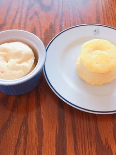 レンジでふわふわカステラ風ケーキ-レシピのメイン写真