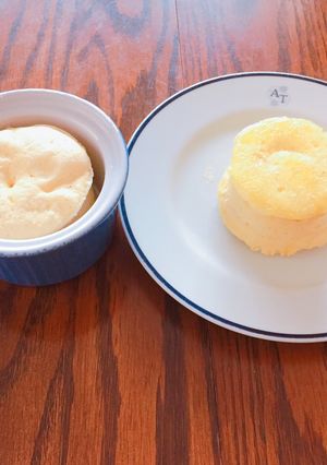 レンジでふわふわカステラ風ケーキ-レシピのメイン写真