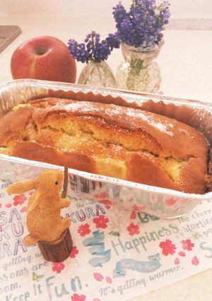 りんごのパウンドケーキ♪♪-レシピのメイン写真