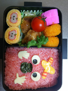 旦那⭐キャラ弁 ムック-レシピのメイン写真