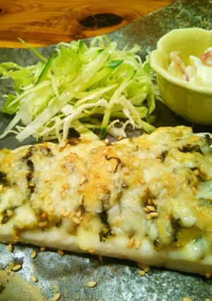めかじきの高菜チーズ焼き-レシピのメイン写真