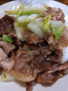 豚肉と白菜の炒め物-レシピのメイン写真
