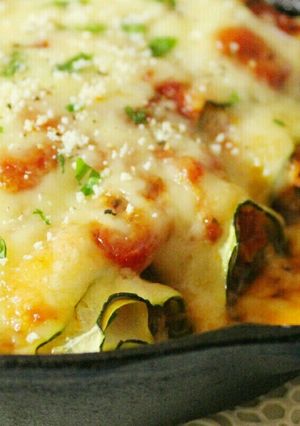 低糖質✾ズッキーニでエンチラーダ✾-レシピのメイン写真