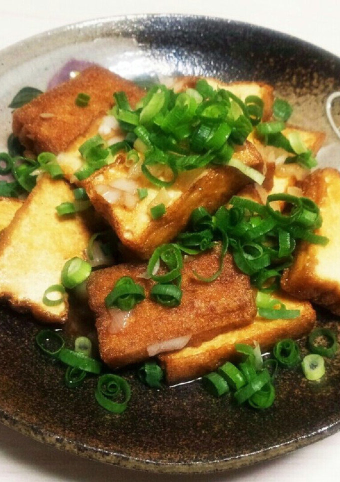 ネギだく甘酢厚揚げ-レシピのメイン写真