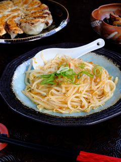 簡単中華☆もやしのピリ辛大蒜醤油炒め!-レシピのメイン写真