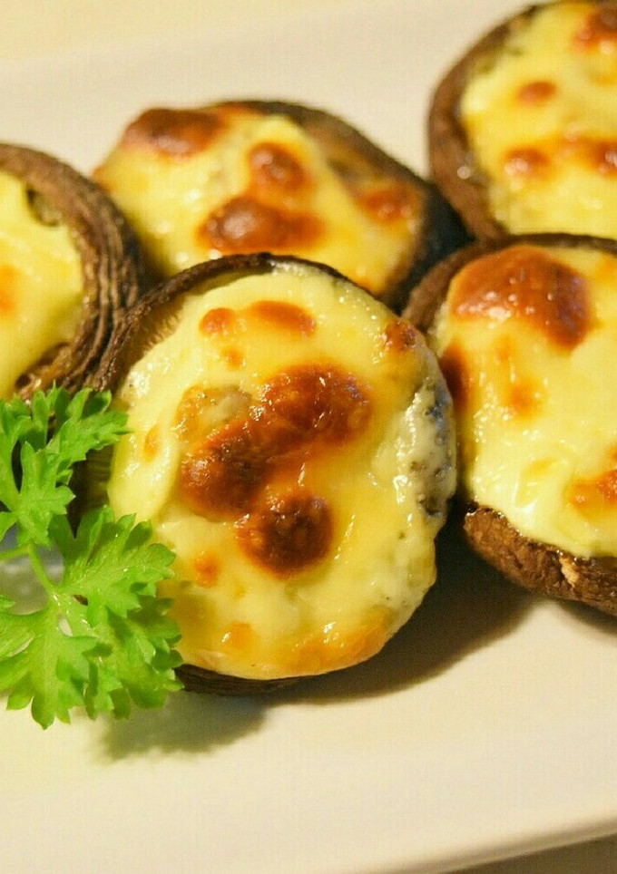 椎茸のマヨチーズ　オーブン焼き-レシピのメイン写真