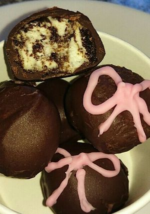 ティラミスをチョコでコーティング❗-レシピのメイン写真