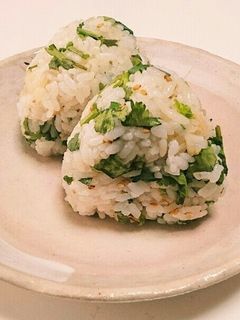 パクチーナンプラーおにぎり-レシピのメイン写真