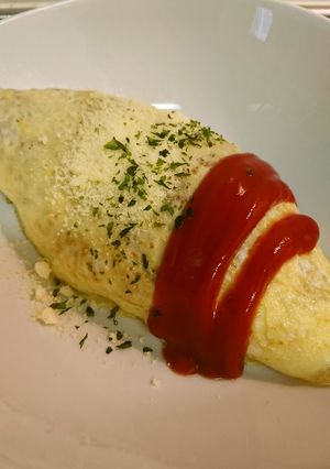 オム・カレー・レトルト版-レシピのメイン写真