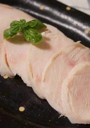 鶏味塩 de レンジで簡単★鶏ハム-レシピのメイン写真