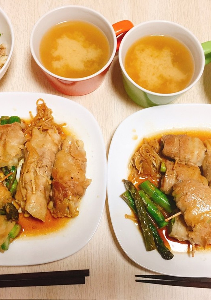 ちょ〜簡単！野菜の肉巻き-レシピのメイン写真
