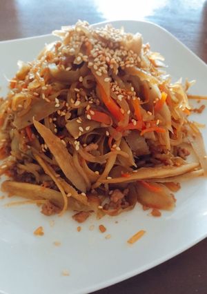 ＊ご飯がモリモリ進む基本のきんぴら＊-レシピのメイン写真