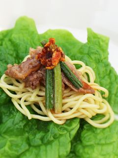 超簡単!サンチュ焼きそば-レシピのメイン写真