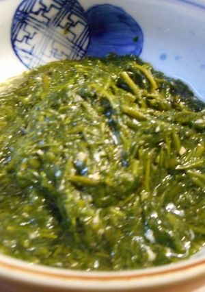 アカモク(ぎばさ)の酢味噌和え-レシピのメイン写真