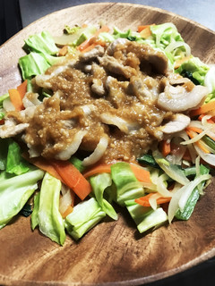 *豚肉のすりおろし玉ねぎ味噌焼肉*-レシピのメイン写真