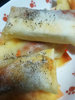 春巻の皮で揚げないチーズ巻き-レシピのメイン写真