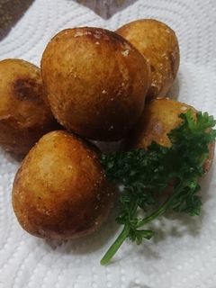 里芋揚げ団子♪-レシピのメイン写真