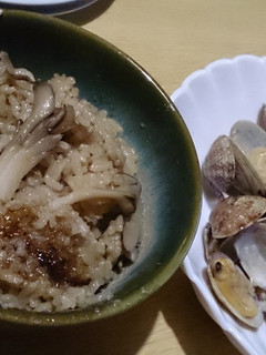 アサリのだし汁で☆舞茸ご飯-レシピのメイン写真