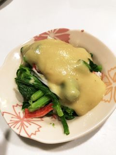 菜の花とカニカマのからし酢味噌和え-レシピのメイン写真
