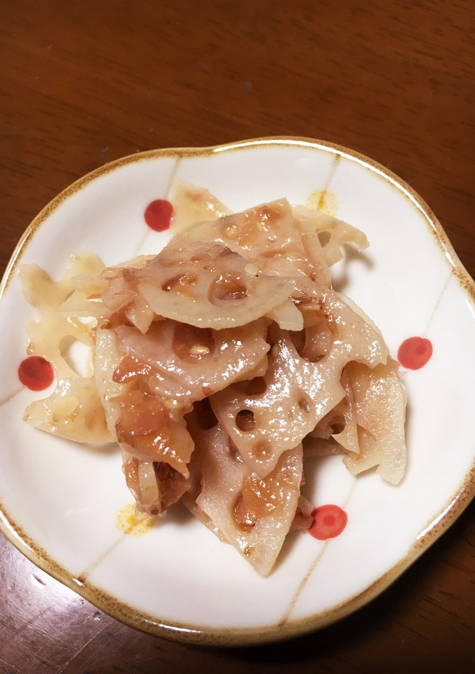 蓮根梅和え-レシピのメイン写真