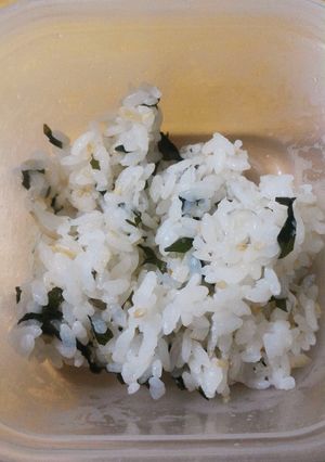 しらすとわかめのご飯-レシピのメイン写真