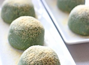 春の香り♪レンジで簡単✿よもぎ餅✿-レシピのメイン写真