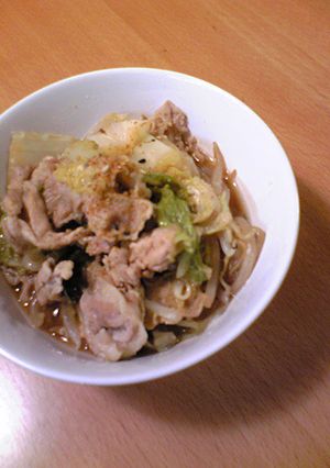 ビールに合う！豚肉と白菜のこってり味噌鍋-レシピのメイン写真