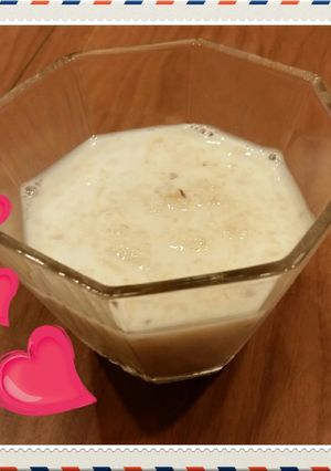 風邪に♥簡単すりおろしりんごの牛乳かけ♪-レシピのメイン写真