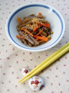 にんじんとこんにゃくのキンピラ-レシピのメイン写真