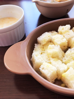*離乳食 中期後半~*スープひたパン-レシピのメイン写真
