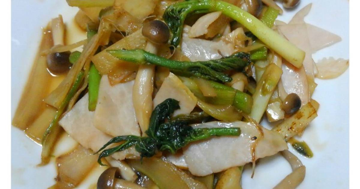 基本からアレンジまで！思わずつくりたくなる「ウド 葉 炒めもの」のレシピ集 | クックパッド