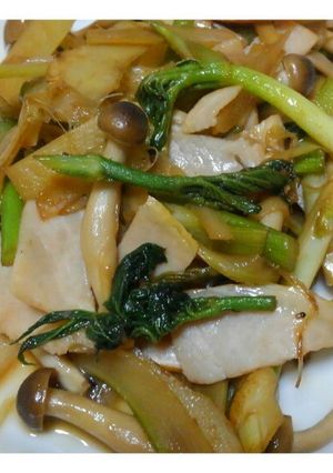 簡単で美味しい　山うどの炒めもの-レシピのメイン写真