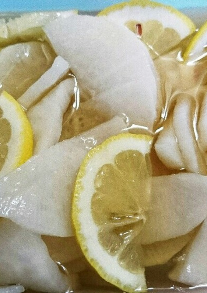 大根とレモンの甘酢漬け-レシピのメイン写真
