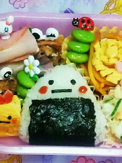 すみっコぐらしキャラ弁(*^ー^)ノ-レシピのメイン写真