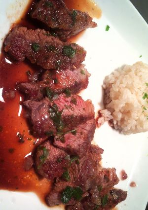 仔羊ランプ肉の✨竜田焼き-レシピのメイン写真