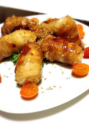 豚肉巻おにぎり-レシピのメイン写真