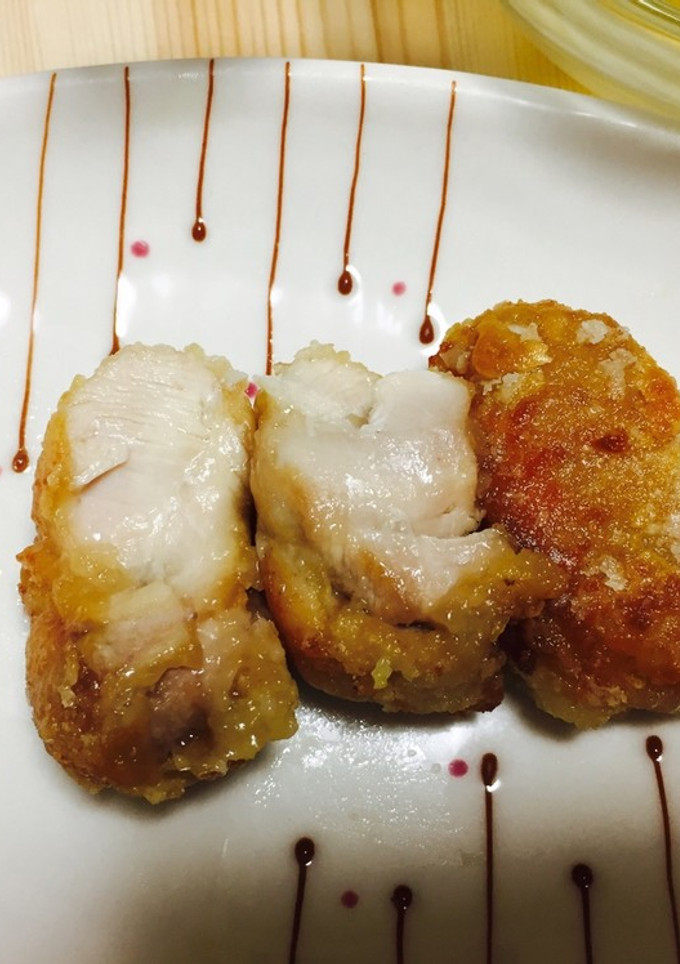 大さじ4杯の油で作る鶏モモ唐揚げ-レシピのメイン写真