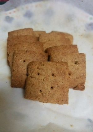 私の全粒粉クッキー-レシピのメイン写真