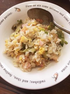 普通にうまいレタス焼き飯-レシピのメイン写真