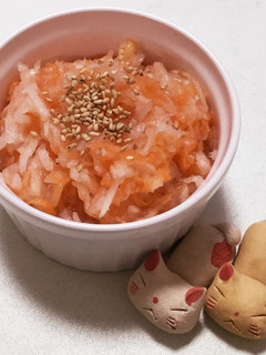 簡単★だいこん&にんじんの紅白なます♬-レシピのメイン写真