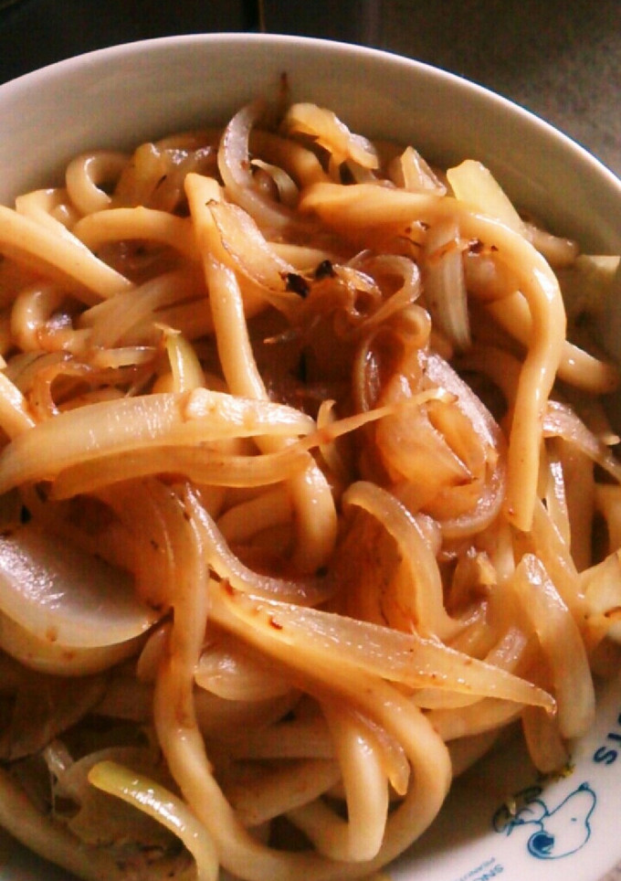 簡単！焼きうどん-レシピのメイン写真