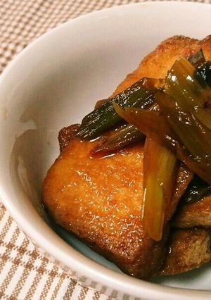 油揚げの煮付け いなり、きつねにも-レシピのメイン写真