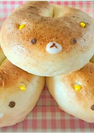 ＊リラックマのベーグル＊-レシピのメイン写真