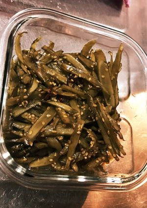 節約しても美味しい金平ごぼう！-レシピのメイン写真