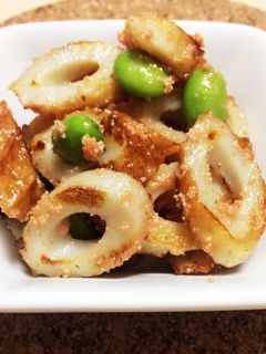 ちくわと枝豆の明太子マヨ醤油炒め-レシピのメイン写真