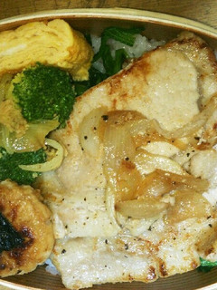 生姜焼き弁当-レシピのメイン写真
