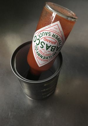 タバスコの保管の仕方-レシピのメイン写真