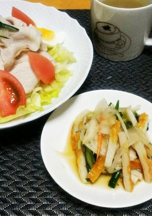 お手軽レシピ　ちくわと大葉の簡単副菜-レシピのメイン写真