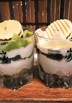 京都ティラミス〖抹茶、きな粉黒蜜〗-レシピのメイン写真